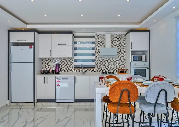 Bezirgan 2 Bedroom Secluded With Private Pool Hot Tub Villa Kalkan